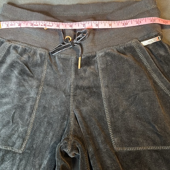 Betsey Johnson Performance Zip Hoodie & Jogger Velour Set - Picture 9 of 13
